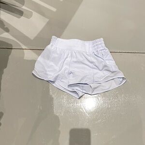 Lululemon Hotty Hot High Rise 2.5 Light Blue